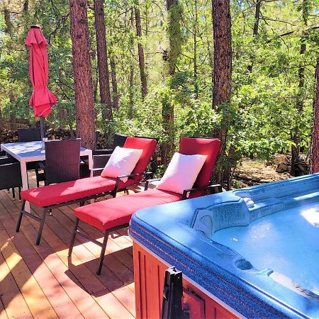 Four Seasons Getaway-Private Hot Spa With Pine Tree Views-Walk To Village And Pineknot Trailhead-Plus King Bed! Big Bear Lake Εξωτερικό φωτογραφία
